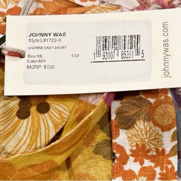NWT Johnny Was Sherrie Easy Short - Picture 10 of 15